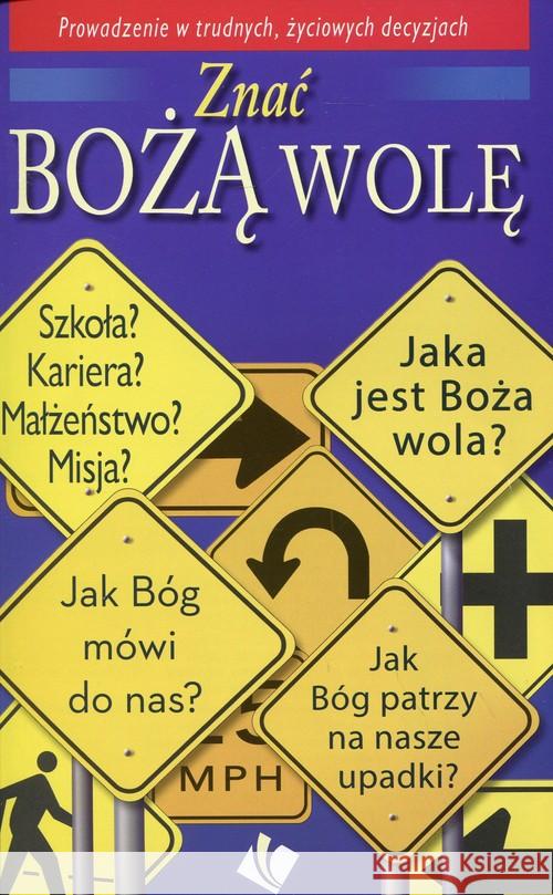 Znać Bożą wolę  9788363271688 Szaron