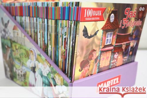 100 bajek naszego dzieciństwa pakiet Praca Zbiorowa 9788363546144 Martel