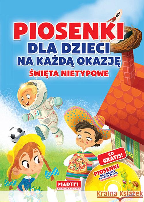 Piosenki religijne dla dzieci + CD Nożyńska-Demianiuk Agnieszka 9788363546953 Martel