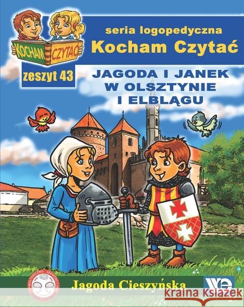 Kocham czytać zeszyt 43. Jagoda i Janek w.. Cieszyńska Jagoda 9788363590970 Wydawnictwo Edukacyjne