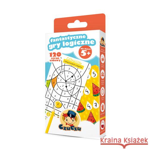 Fantastyczne gry logiczne 5+  9788364039539 Bright Junior Media