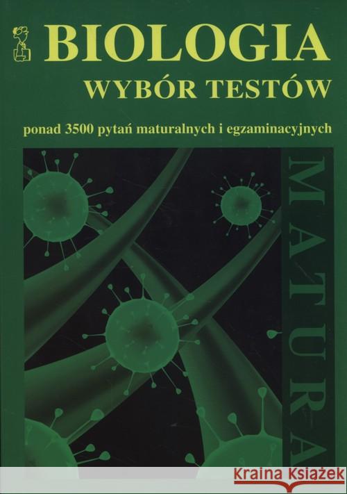 Biologia wybór testów MEDYK  9788364045356 Medyk