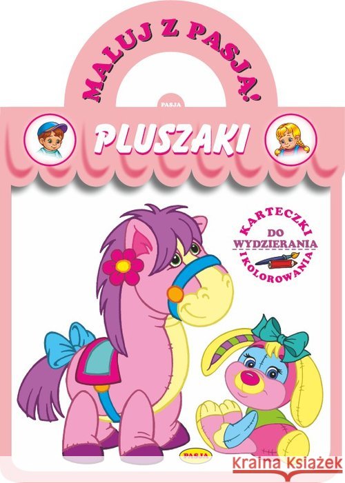Maluj z Pasją. Pluszaki Budek Mariola 9788364047473 Pasja