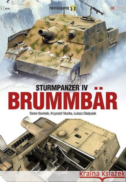 Sturmpanzer IV Brummbär Gladysiak, Lukasz 9788364596322 Kagero Oficyna Wydawnicza