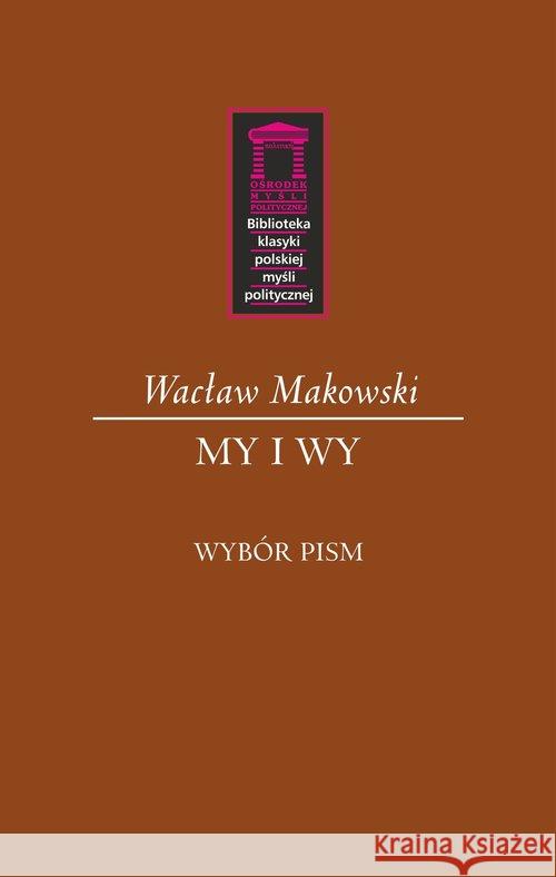 My i Wy Makowski Wacław 9788364753671