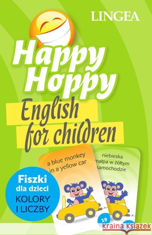 Happy Hoppy Fiszki. Angielski. Kolory i liczby  9788365049971 Lingea