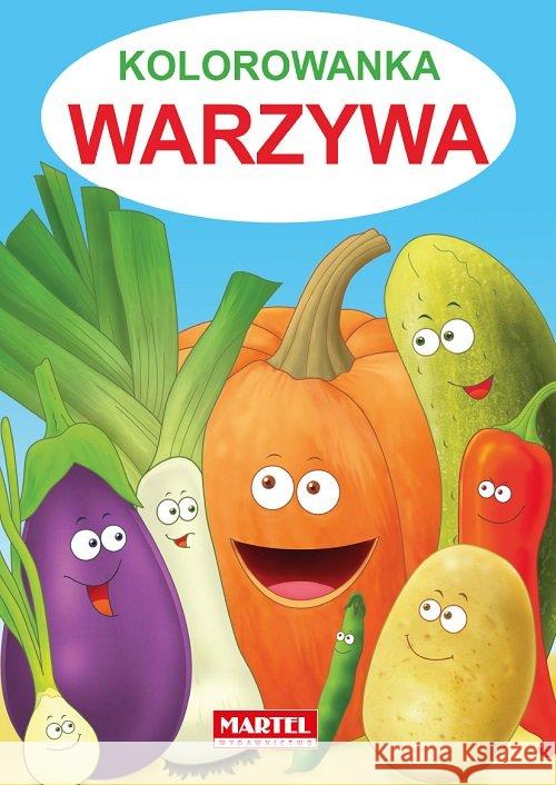 Kolorowanka Warzywa Żukowski Jarosław 9788365222244 Martel