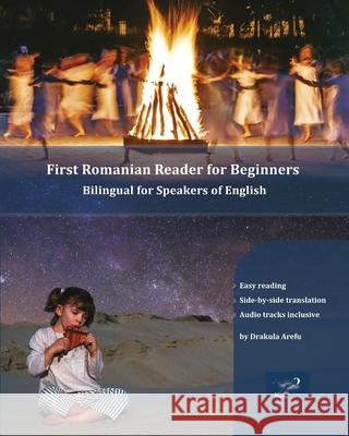 First Romanian Reader for Beginners: Bilingual for Speakers of English Arefu, Drakula 9788365242594 Vadim Zubakhin