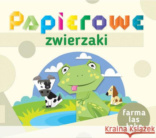 Papierowe zwierzaki Farma las łąka  9788365313157 Pryzmat