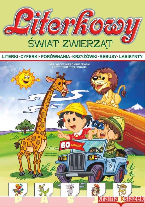 Literkowy świat zwierząt Błędowski Ernest 9788365485007 Pasja