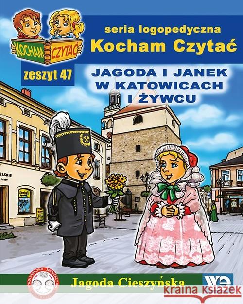 Kocham czytać zeszyt 47. Jagoda i Janek w Katow... Cieszyńska Jagoda 9788365669179 Wydawnictwo Edukacyjne