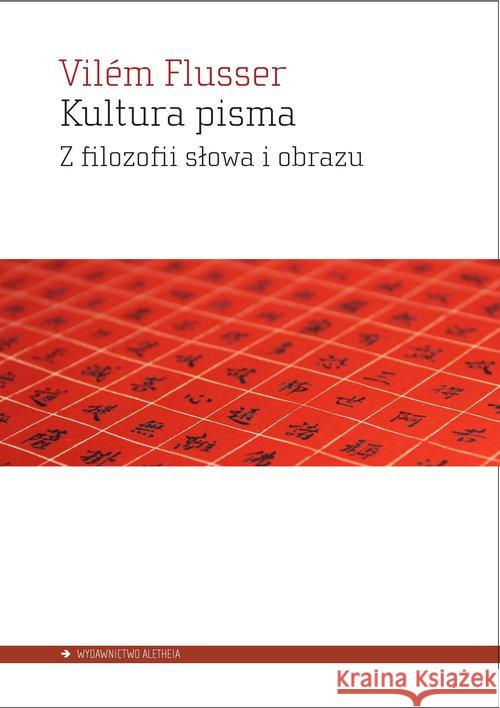 Kultura pisma Flusser Vilem 9788365680419