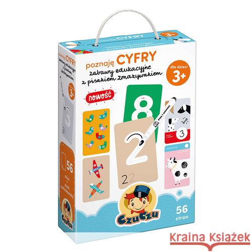 CzuCzu Poznaję cyfry. Zabawy edukacyjne z pisakiem  9788365773531 Bright Junior Media