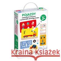 CzuCzu Pojazdy. Zabawy kreatywne z pisakiem  9788365773562 Bright Junior Media