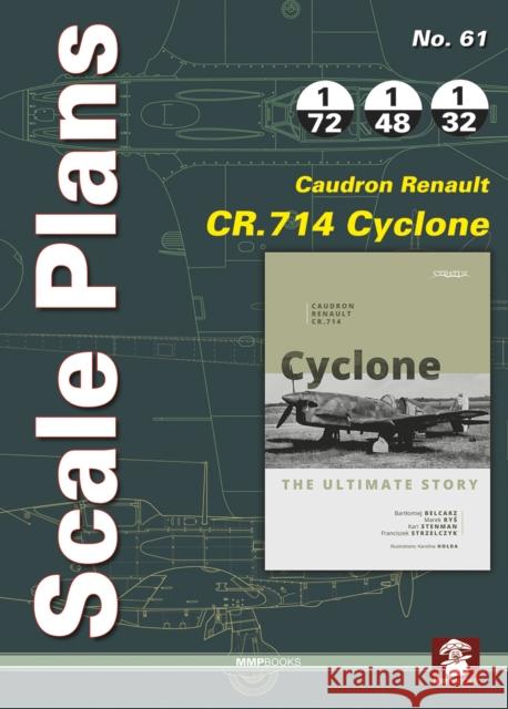 Caudron Renault Cr.714 Cyclone Franciszek Strzelczyk Tomasz Bobkowski 9788365958242 MMP