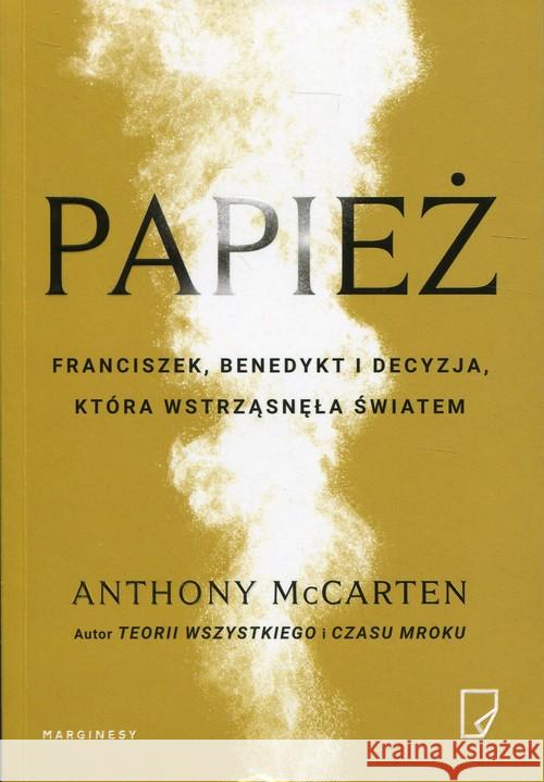 Papież McCarten Anthony 9788365973955