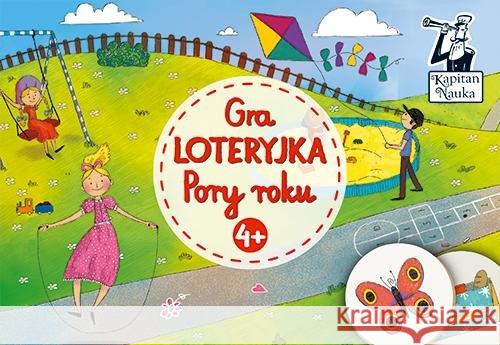 Kapitan Nauka. Gra Loteryjka. Pory roku 4+ Opracowanie zbiorowe 9788366053007