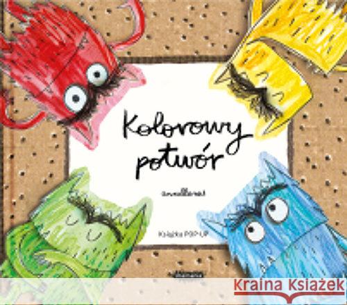 Kolorowy potwór. Książka Pop-up Llenas Anna 9788366117785
