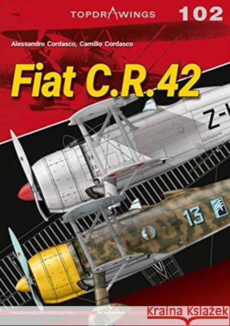 Fiat C.R. 42 Alessandro Cordasco Camillo Cordasco 9788366148376 Kagero Oficyna Wydawnicza