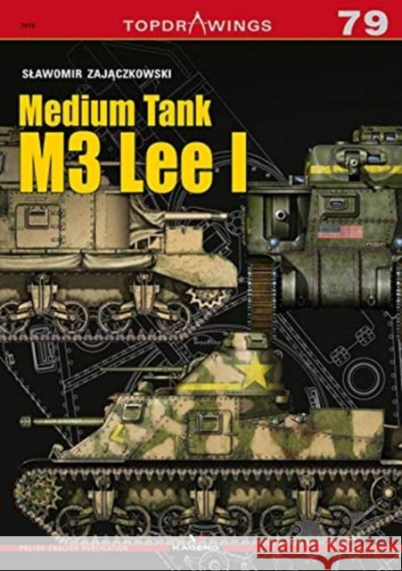 Medium Tank M3 Lee I Slawomir Zajaczkowski 9788366148482 Kagero Oficyna Wydawnicza