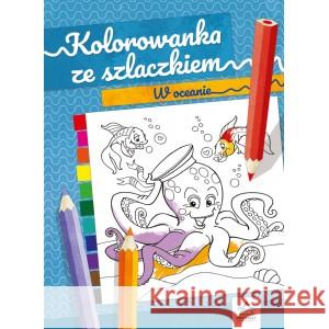 Kolorowanka ze szlaczkiem. W oceanie LOGVANOVA NATALIA 9788366164734