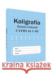 Kaligrafia zeszyt ćwiczeń Cyfry kl. 1-3 Monika Ostrowska 9788366325951