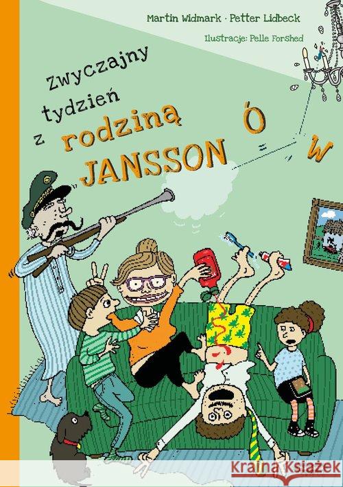 Zwyczajny tydzień z rodziną Janssonów Widmark Martin Lidbeck Petter 9788366329911 Mamania