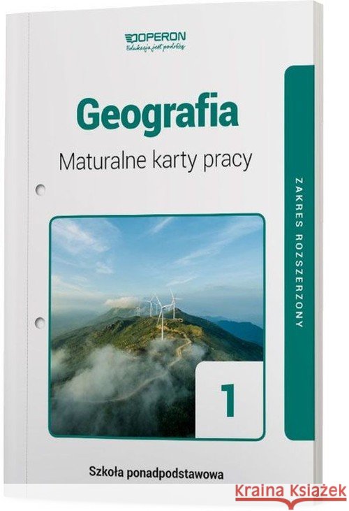 Geografia LO 1 Maturalne karty pracy ZR w.2019 Maląg Agnieszka 9788366365278 Operon