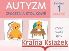 Autyzm - ćwiczenia stolikowe Zestaw1 zabawki Agnieszka Bala 9788366422049