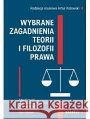 Wybrane zagadnienia teorii i filozofii prawa  9788366491489 Difin