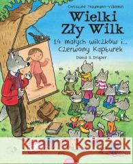 Wielki zły wilk 14 małych wilczków i czerwony.. Naumann-Villemin Christine Draper David B. 9788366548442 Esteri