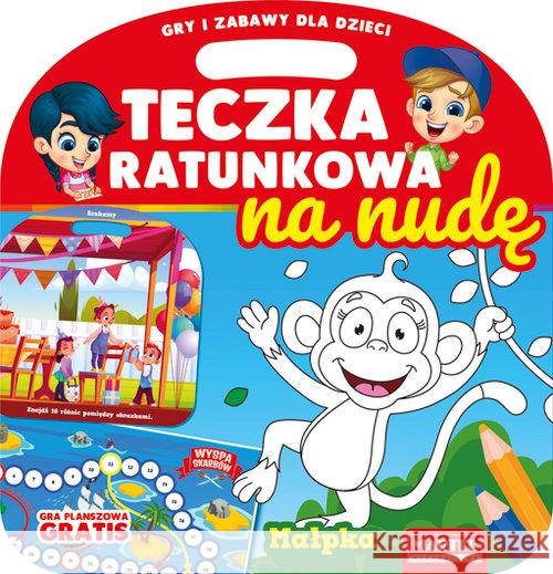 Teczka ratunkowa na nudę - małpka Gdula Adam 9788366753112