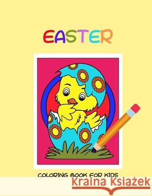 Easter coloring book for kids Dagna Banaś 9788367106061 Zu Luxpad Publishing