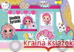 Słodkie syrenki - kolorowanka z naklejkami Katarzyna Maćkowiak 9788368195057