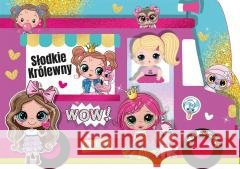 Słodkie królewny - kolorowanka z naklejkami Katarzyna Maćkowiak 9788368195064