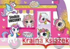 Słodkie unicorny - kolorowanka z naklejkami Katarzyna Maćkowiak 9788368195071