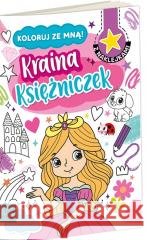 Kolorowanka a4 koloruj ze mną - kraina księżniczek Agnieszka Matz 9788368335330