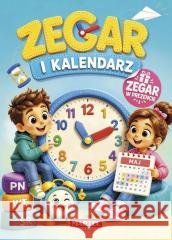 Zegar i kalendarz z makietą zegara Katarzyna Salamon 9788368930009