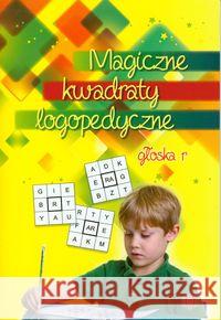 Magiczne kwadraty logopedyczne. Głoska r Częścik Józef Wąsik Iwona 9788371346057 Harmonia