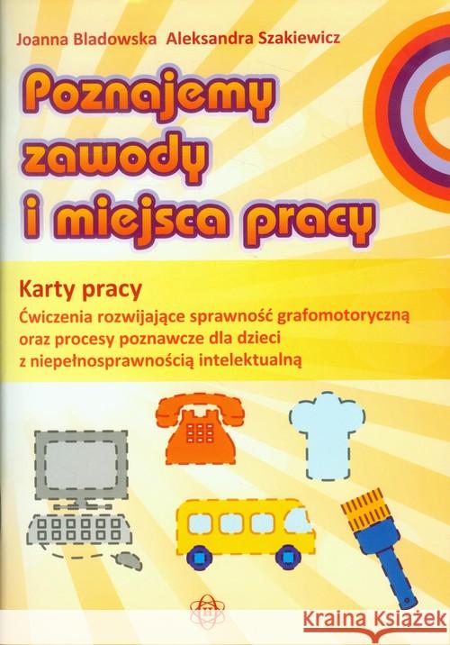 Poznajemy zawody i miejsca pracy KP Bladowska Joanna Szakiewicz Aleksandra 9788371347337 Harmonia