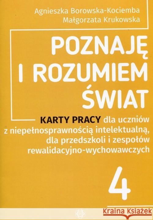 Poznaję i rozumiem świat 4 KP Borowska-Kociemba Agnieszka Krukowska Małgorzata 9788371348679 Harmonia