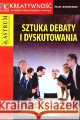 Sztuka debaty i dyskutowania Heinz Lemmermann 9788372778635