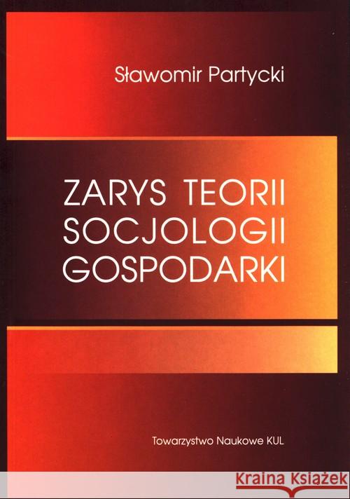 Zarys teorii socjologii gospodarki Partycki Sławomir 9788373061934 Towarzystwo Naukowe KUL