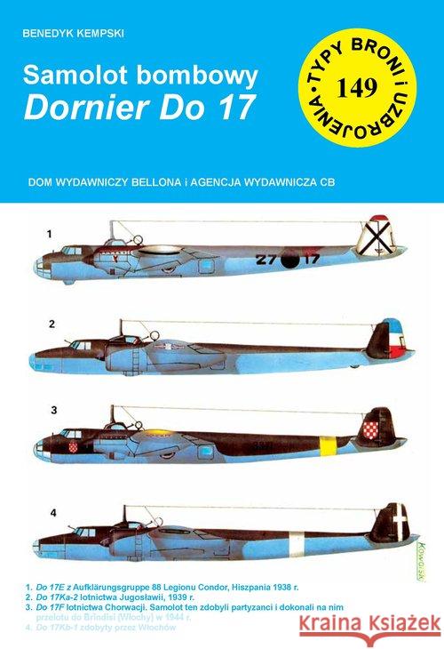 Samolot bombowy Dornier Do 17 Kempski Benedykt 9788373391994 