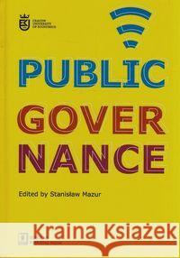 Public Governance Mazur Stanisław 9788373837720