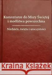 Komentarze do Mszy Świętej.. Rok A Tomasz Fischer 9788374014281