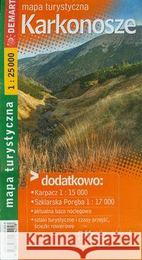 Mapa Turs. Karkonosze DEMART  9788374274258 Demart