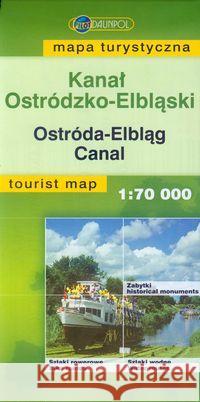 Mapa Turystyczna DAUNPOL Kanał Ostródzko-Elb. br  9788374755061 Daunpol