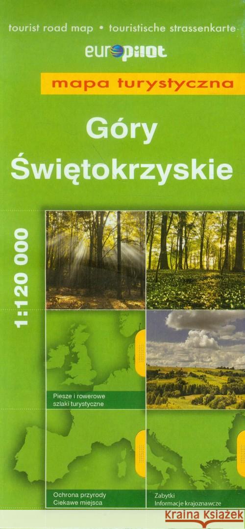 Mapa Turystyczna EuroPilot. Góry Świętokrzyskie br  9788374759106 Euro Pilot