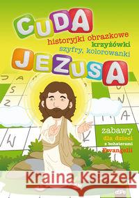 Krzyżówki, historyjki obrazkowe.. Cuda Jezusa Kołodziejczyk Katarzyna Wilk Michał 9788374824712 eSPe